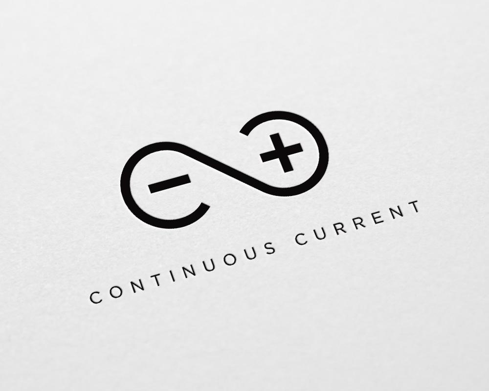 Continuous Current logo design